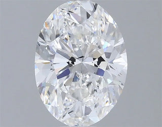 0.81ct Oval Lab Grown Diamond (Colour E, Clarity SI1, IGI Certified)
