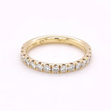 18ct Yellow gold 0.50ct Diamond Set Eternity Ring