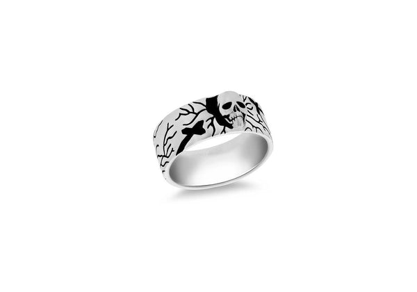 Silver Skull Band