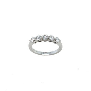 18K White Gold 0.82ct Diamond Eternity Ring
