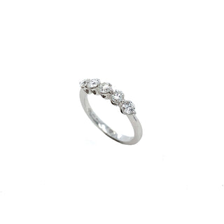 18K White Gold 0.82ct Diamond Eternity Ring