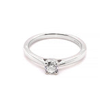 Platinum 0.30ct Diamond Solitaire Engagement Ring