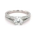 Platinum Round Brilliant Cut 1.20ct Diamond Ring
