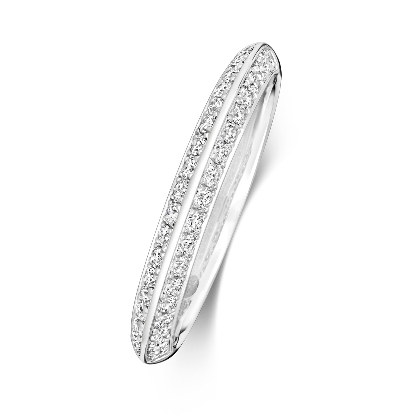 Platinum 0.40ct Diamond Peaked Eternity Ring