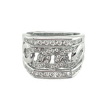 9K White Gold Men’s Diamond Ring
