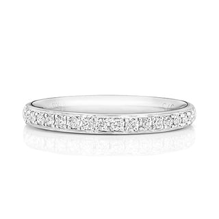 9ct White Gold Diamond Eternity Ring