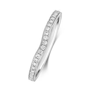 Platinum Diamond Set Eternity Ring