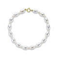 9CT Yellow Gold Pearl Bracelet