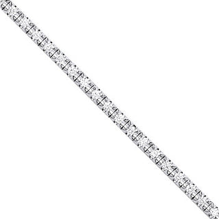 18ct Illusion Set 0.75ct Tennis Bracelet