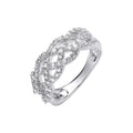 18ct Wg 0.75ct Weaved Diamond Dress Ring