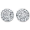 18ct White Gold 0.25ct Diamond Stud Earrings