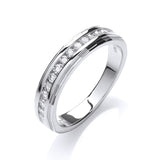 18ct White Gold 0.25ctw Diamond Eternity Ring (£1825)
