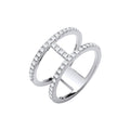 18ct White Gold 0.42ct Diamond Ring