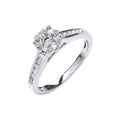 18ct White Gold 0.50ct Diamond Dress Ring (£2650)