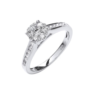 18ct White Gold 0.50ct Diamond Dress Ring (£2650)