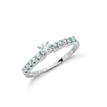 18ct White Gold 0.50ct Diamond Engagement Ring (£2570)