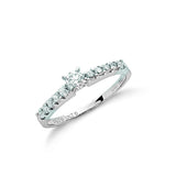 18ct White Gold 0.50ct Diamond Engagement Ring (£2570)