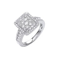 18ct White Gold 1.00ct Diamond Dress Ring (£3545)