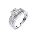 18ct White Gold 1.00ct Diamond Dress Ring (£5380)