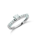 18ct White Gold 1.00ct Diamond Engagement Ring (£4710)