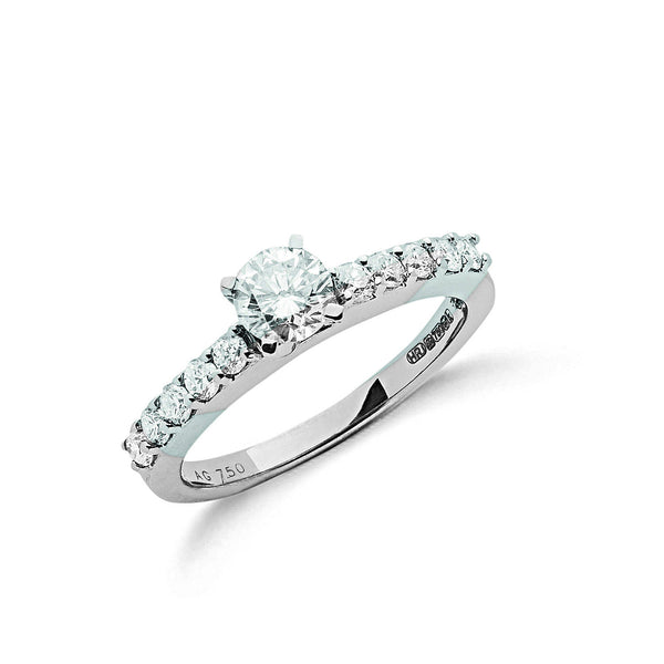 18ct White Gold 1.00ct Diamond Engagement Ring (£4710)