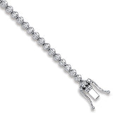18ct White Gold 1.00ct Diamond Tennis Bracelet