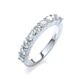 18ct White Gold 1.00ctw Diamond Half Eternity Ring (£3655)