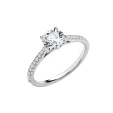 18ct White Gold 1.15ctw Lab Grown Diamond Ring Igi Certified