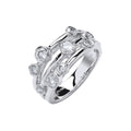 18ct White Gold 1.30ct Gh-si Diamond Dress Ring