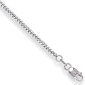 18ct White Gold 1.8mm Curb Chain