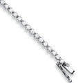 18ct White Gold 2.00ct Diamond Tennis Bracelet (£4505)