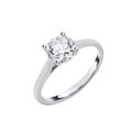 18ct White Gold 2.00ctw Solitaire Lab Grown Diamond Ring Igi Certified