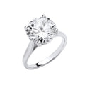 18ct White Gold 5.00ctw Solitaire Lab Grown Diamond Ring Igi Certified