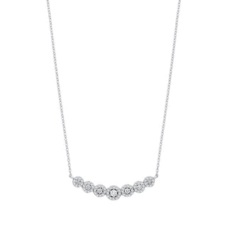 18ct White Gold Necklace 0.50ctw
