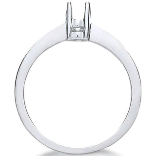 18ct White Gold Ring Mount 0.20-0.25ct