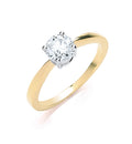 18ct Yellow Gold 0.70ct Diamond Engagement Ring