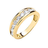 18ct Yellow Gold 1.00ctw Diamond Eternity Ring