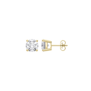 18ct Yellow Gold 2.00ctw Lab Grown Diamond Earrings Igi Certified