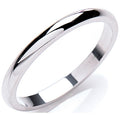 2.5mm Premium D-shape Platinum