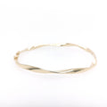 9ct Yellow Gold Twist Bangle