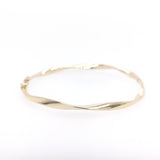 9ct Yellow Gold Twist Bangle