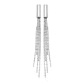 Sterling Silver Tassel Drop Earrings