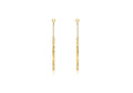 9ct Yellow Gold Bar & Chain Drop Earrings