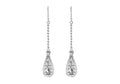 Sterling Silver Teardrop Drops