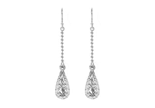 Sterling Silver Teardrop Drops