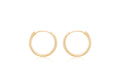 9ct Yellow Gold Sleeper Hoop Earrings