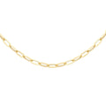 9K Yellow Gold 3.5mm Paper Chain /24"