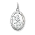 Sterling Silver St Christopher Pendant