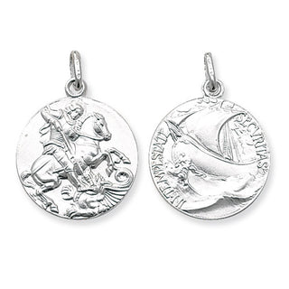 Sterling Silver St Christopher Pendant