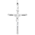 Sterling Silver 72mm Crucifix Pendant